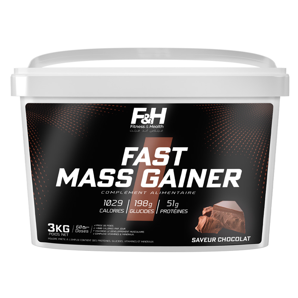 Fast Mass Gainer 3kg – Saveur Chocolat