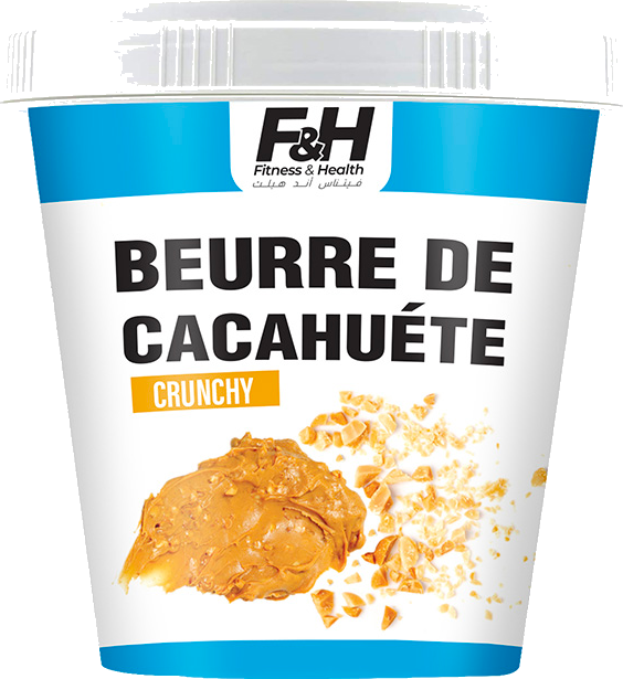 Beurre de cacahuètes crunchy – Seau 330 g