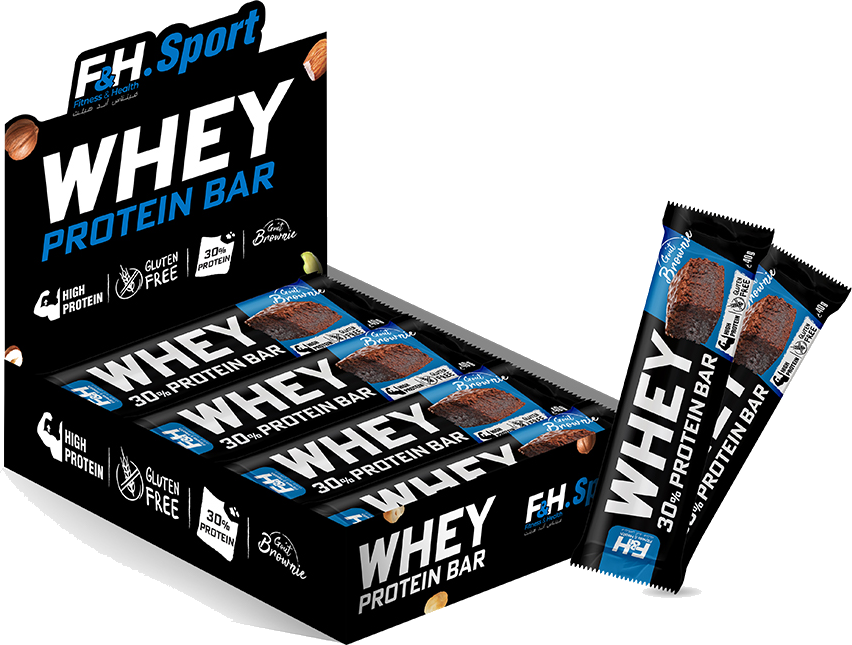 Whey Bars 30% Protein Brownie – 15 unités