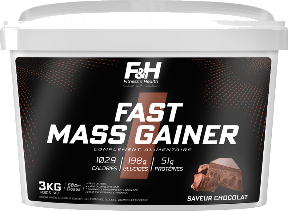 Fast Mass Gainer 3 kg – Saveur Chocolat
