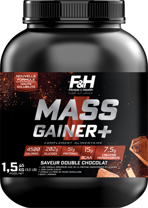 Fast Mass Gainer Plus+ 1,5 kg – Saveur Chocolat