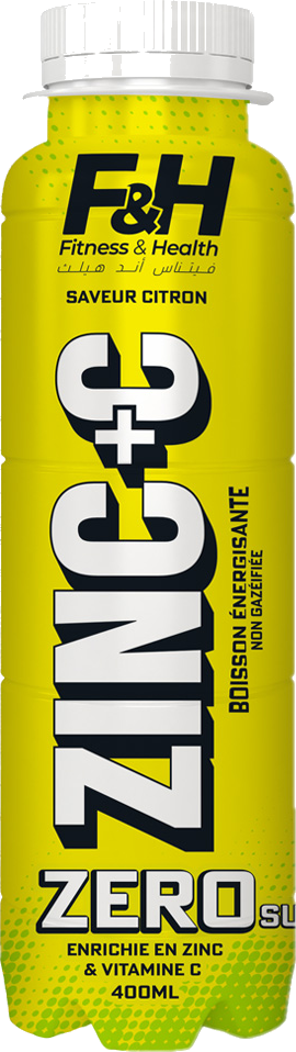 F&H Zinc+C Sans Sucre 400 cl – 8 unités