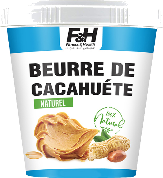 Beurre de cacahuètes Naturel – Seau 330 g