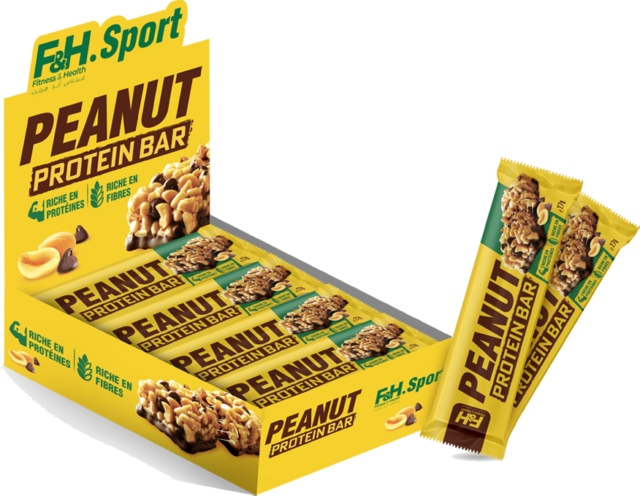 Peanut Protein Bar – 20 unités