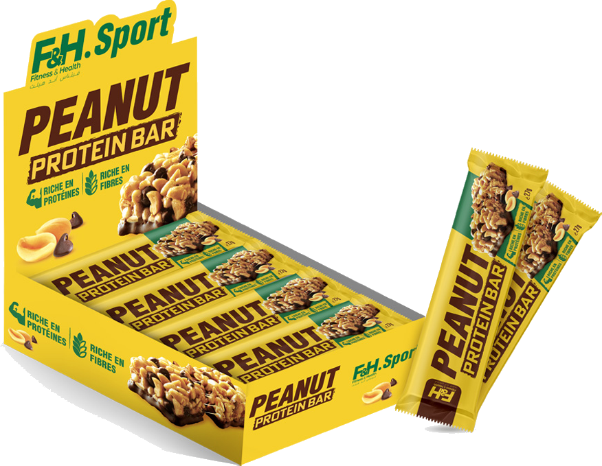 Peanut Protein Bar – 20 unités