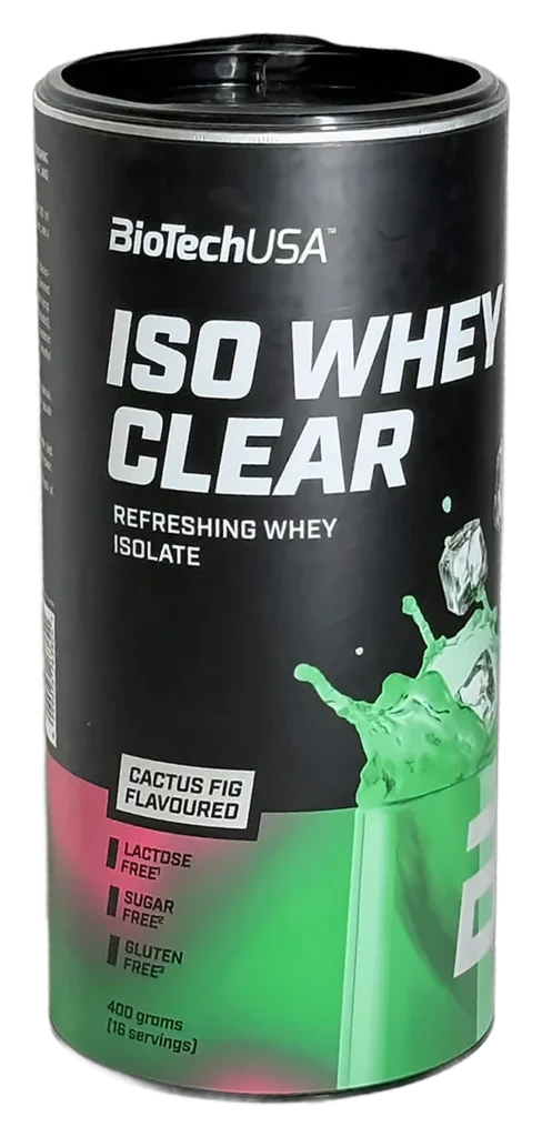 BioTechUSA Iso Whey Clear – Figue de Barbarie – 400 g