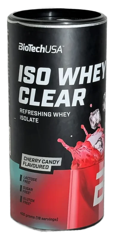 BioTechUSA Iso Whey Clear – Cerise – 400 g