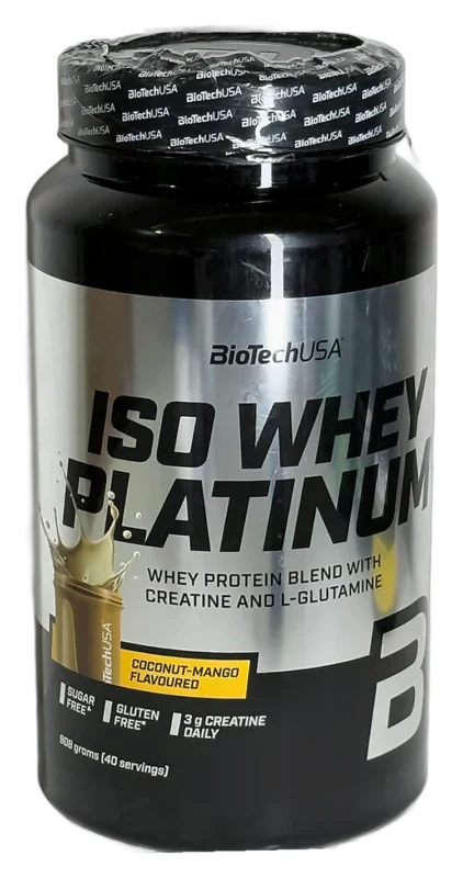 BioTechUSA Iso Whey Platinum – Coco-Mangue – 908 g