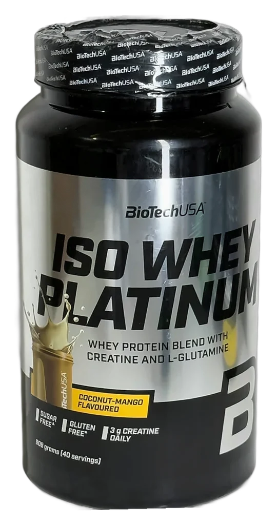 BioTechUSA Iso Whey Platinum – Coco-Mangue – 908 g