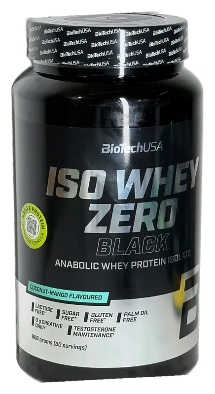 BioTechUSA Iso Whey Zero Black – Coco-Mangue – 908 g