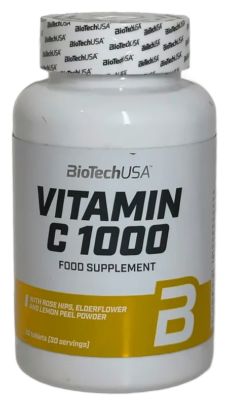 BioTechUSA Vitamin C 1000 – 30 comprimés