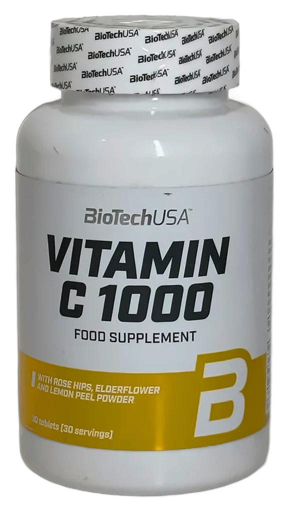 BioTechUSA Vitamin C 1000 – 30 comprimés