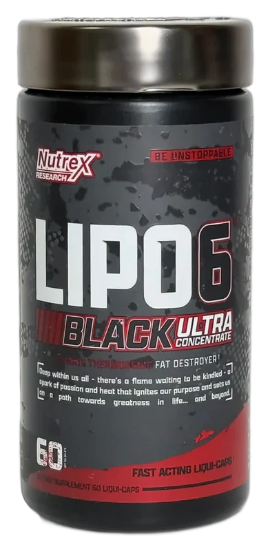Nutrex Research Lipo-6 Black Ultra Concentrate – 60 capsules liquides