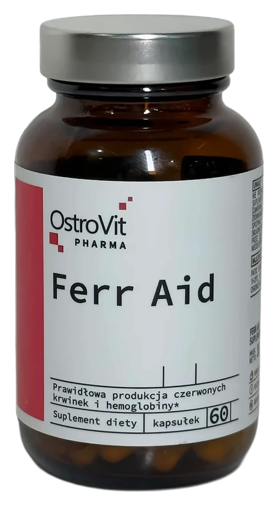 OstroVit Pharma Ferr Aid – 60 gélules